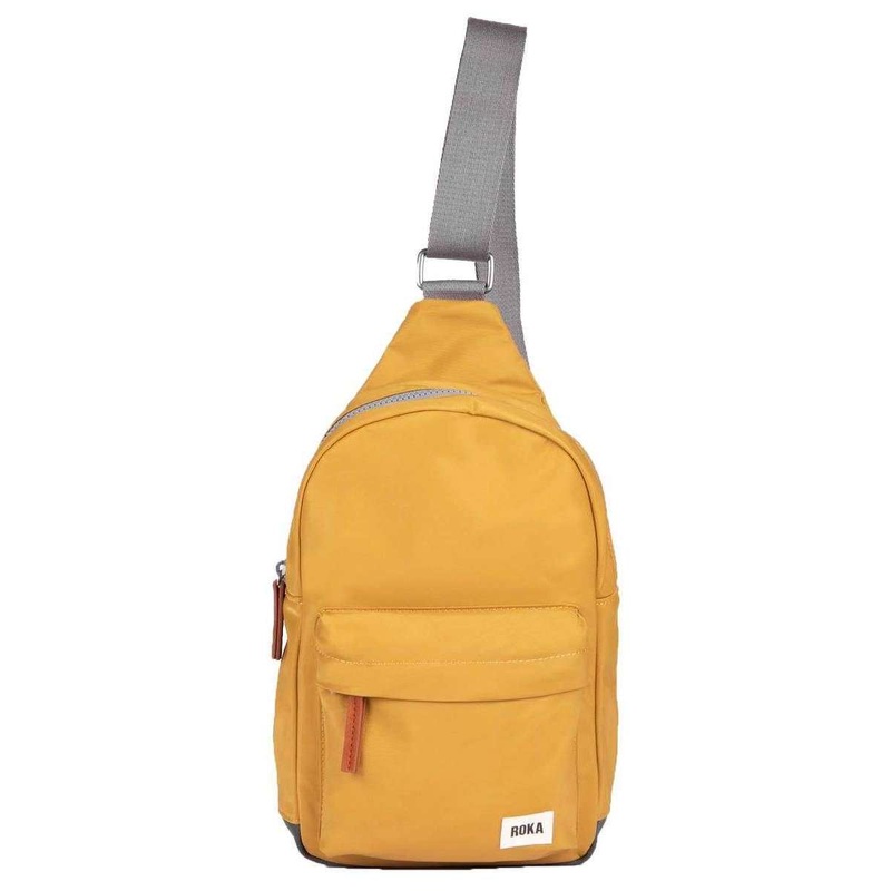 Roka Willesden B Sustainable Nylon Scooter Bag – Corn Yellow