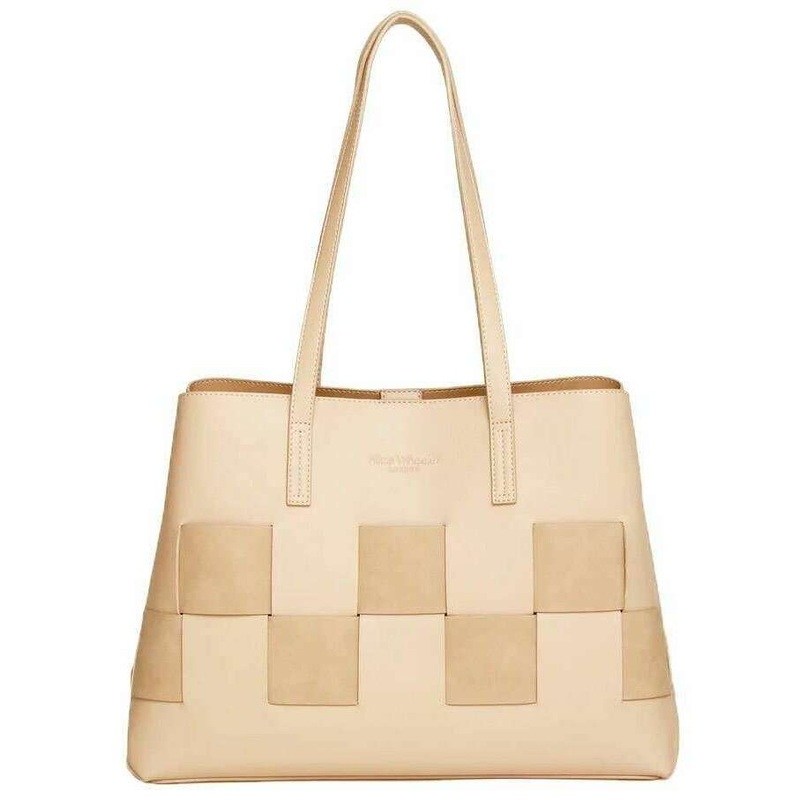 Alice Wheeler London Milan Tote Bag – Sand Cream