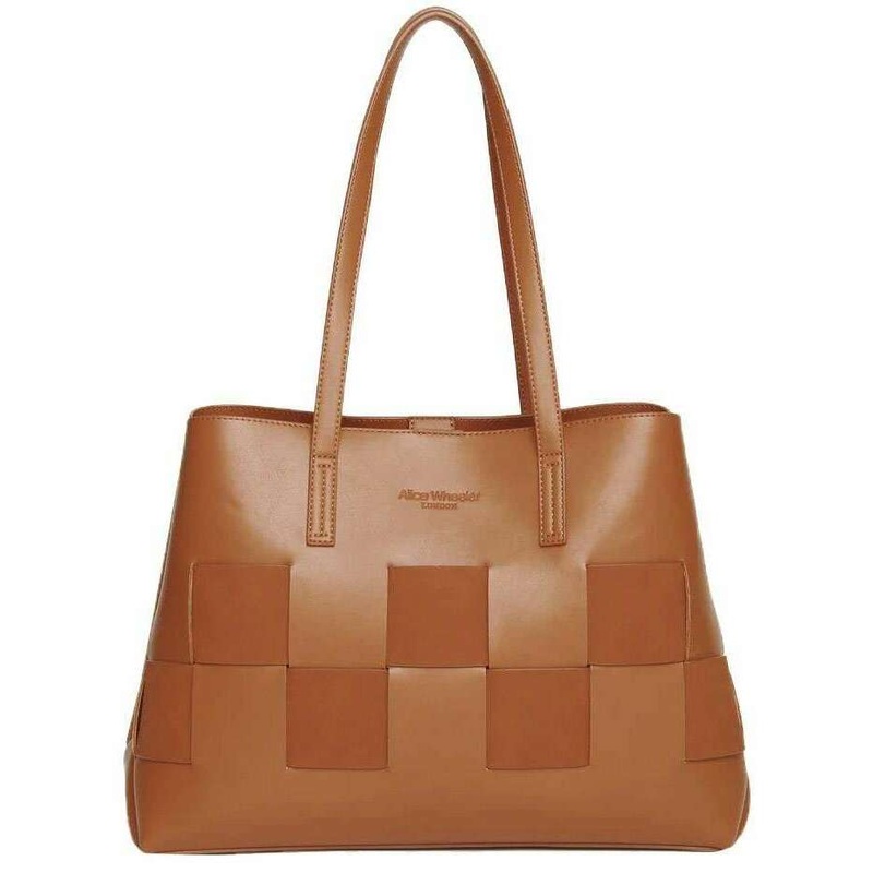 Alice Wheeler London Milan Tote Bag – Tan
