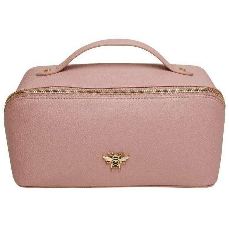 Alice Wheeler London Mini Luxury Train Case – Pink