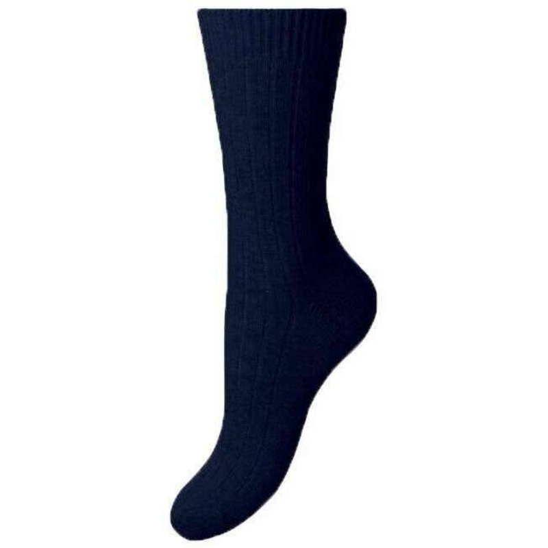 Pantherella Tabitha Cashmere Socks – Navy