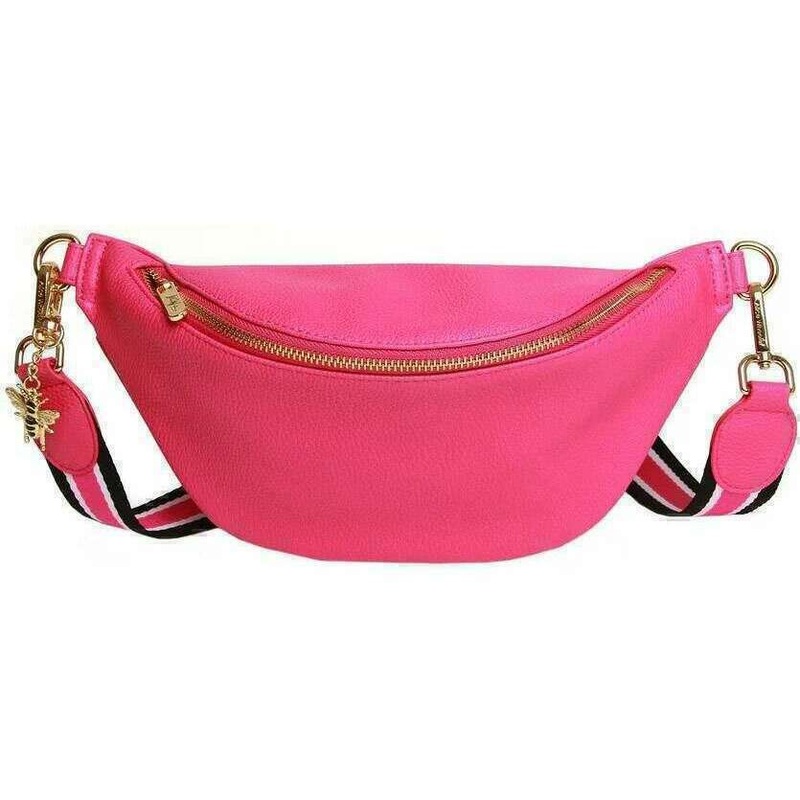 Alice Wheeler London Banana Bag – Hot Pink