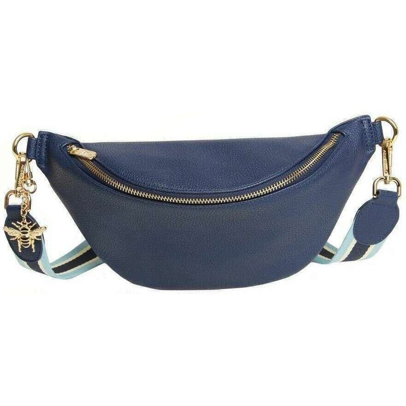 Alice Wheeler London Banana Bag – Navy
