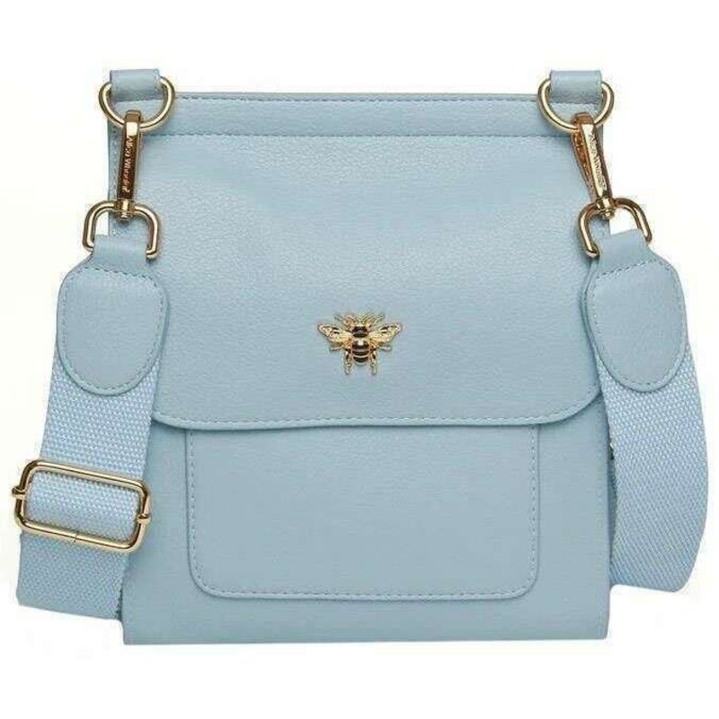 Alice Wheeler London Bloomsbury Crossbody Bag – Pastel Blue
