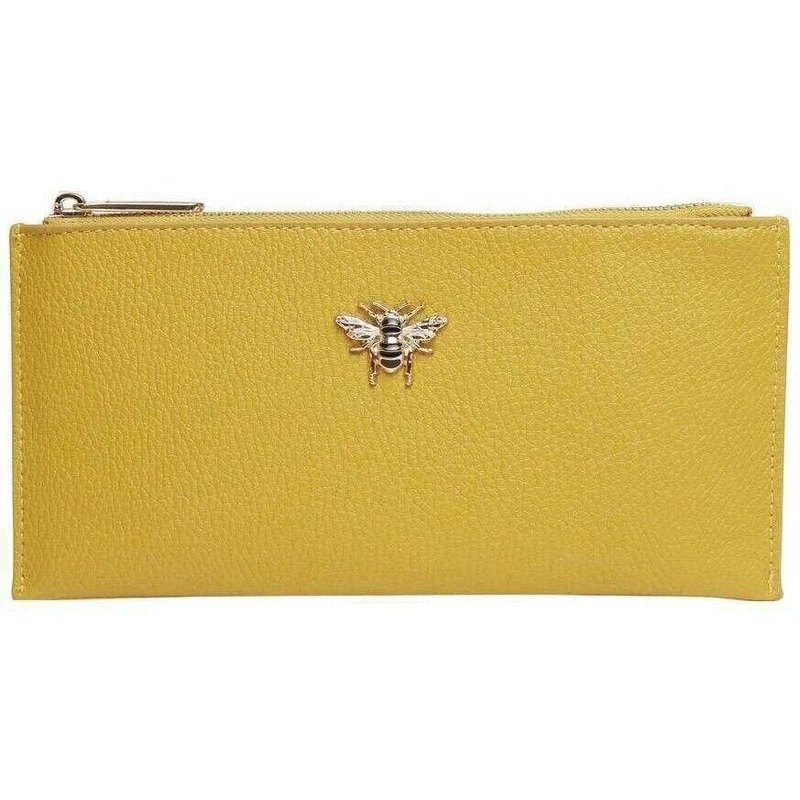 Alice Wheeler London Brunel Purse – Ochre Yellow
