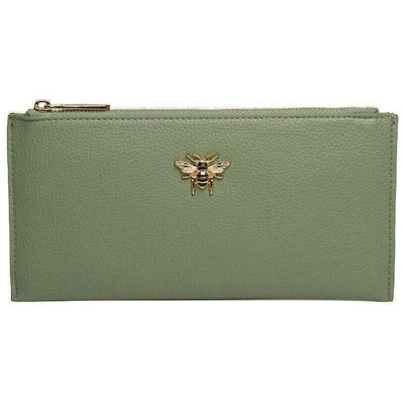 Alice Wheeler London Brunel Purse – Sage Green