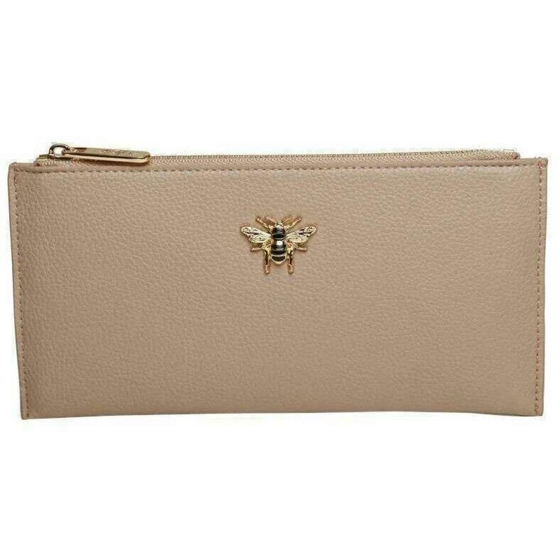 Alice Wheeler London Brunel Purse – Stone Beige