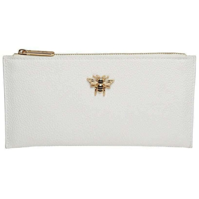 Alice Wheeler London Brunel Purse – White