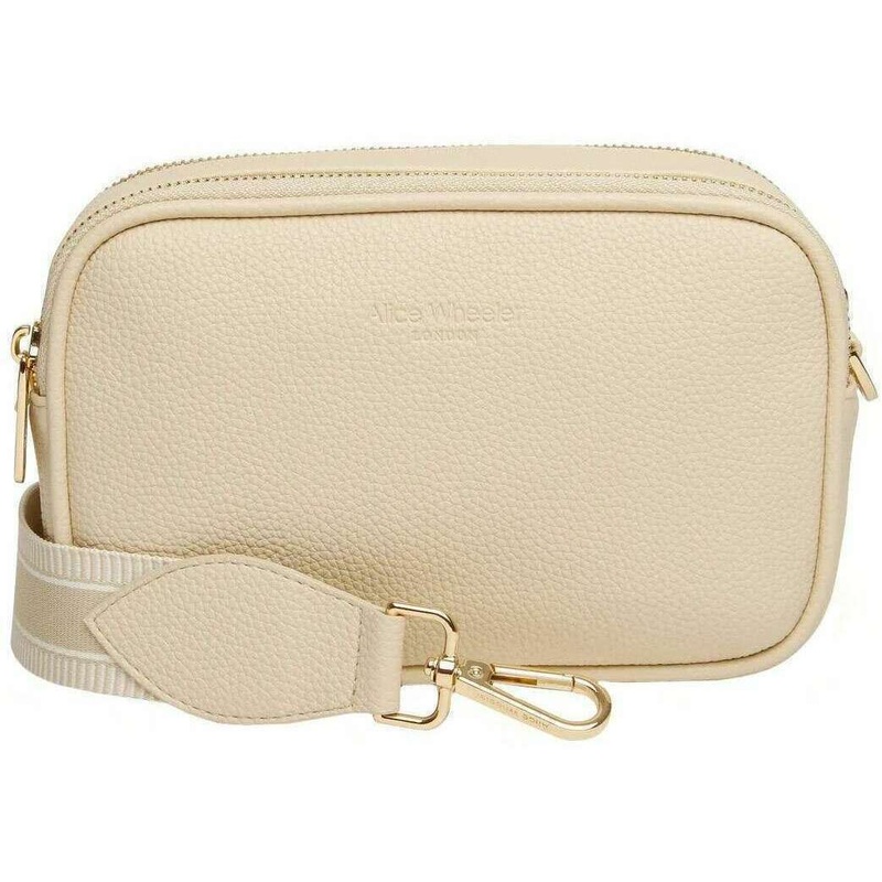 Alice Wheeler London Pimlico Crossbody Bag – Ivory White