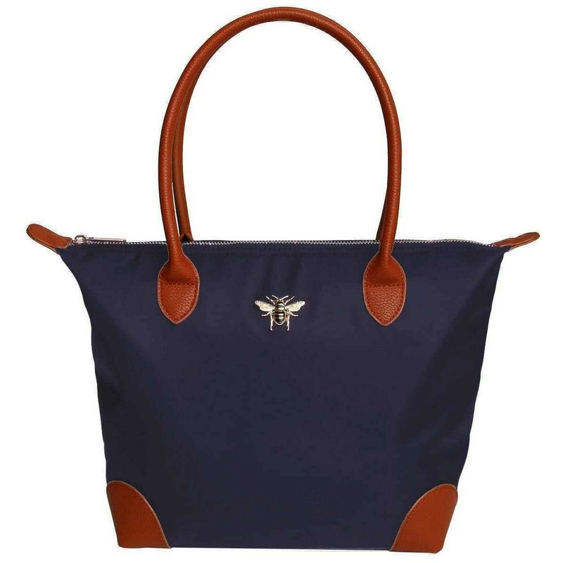 Alice Wheeler London Shoreditch Large Tote Bag – Navy