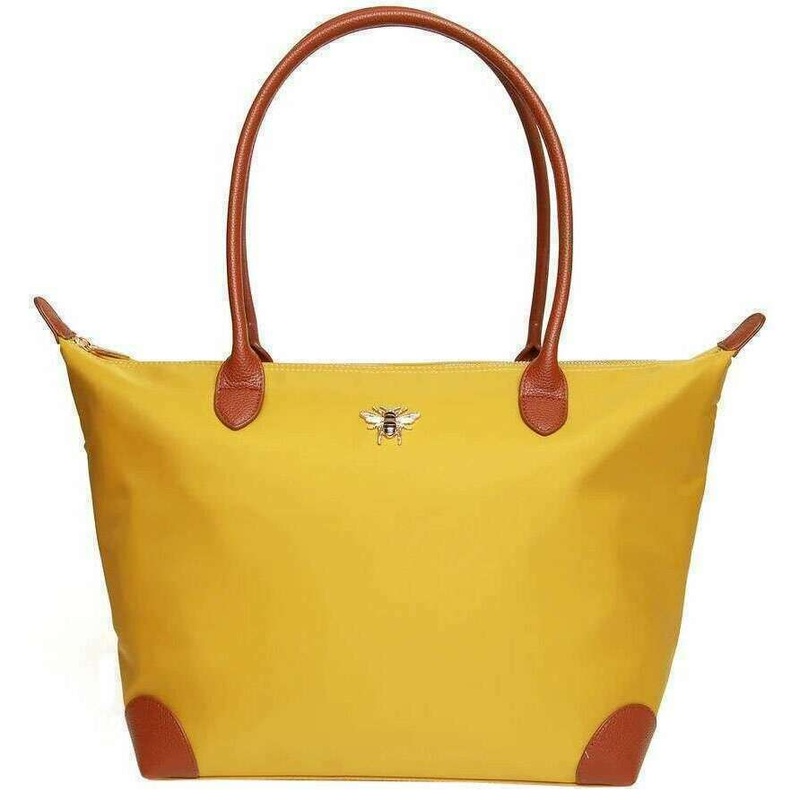 Alice Wheeler London Shoreditch Large Tote Bag – Ochre Yellow