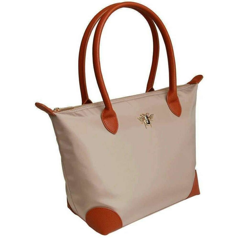 Alice Wheeler London Shoreditch Large Tote Bag – Stone Beige