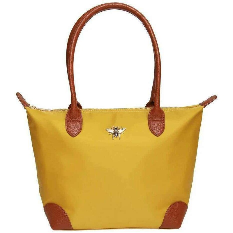 Alice Wheeler London Shoreditch Medium Tote Bag – Ochre Yellow
