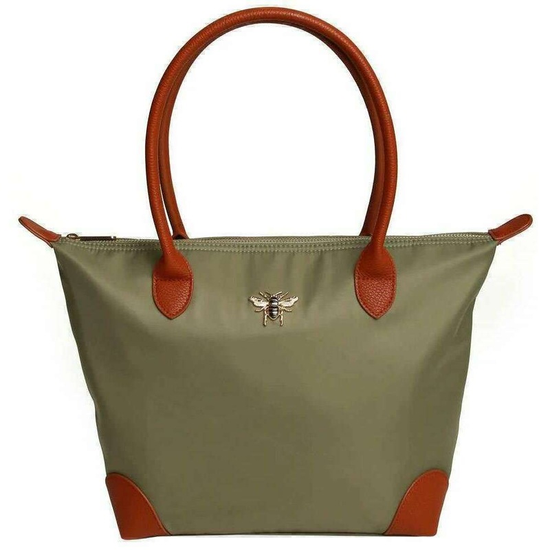 Alice Wheeler London Shoreditch Medium Tote Bag – Sage Green