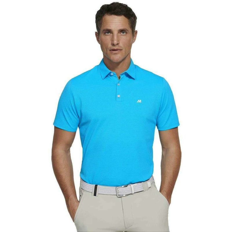 Meyer Rory Pique Performance Polo – Ice Blue