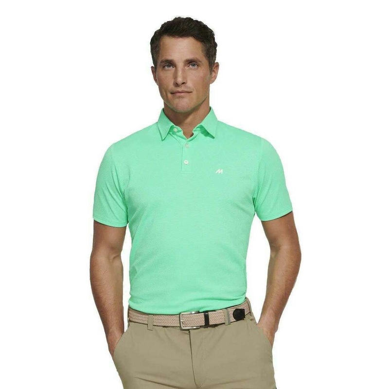 Meyer Rory Pique Performance Polo – Mint Green