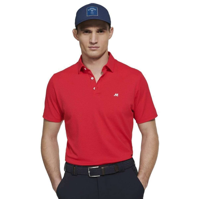 Meyer Rory Pique Performance Polo – Red