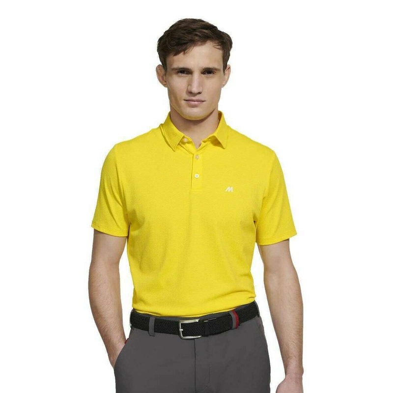Meyer Rory Pique Performance Polo – Yellow
