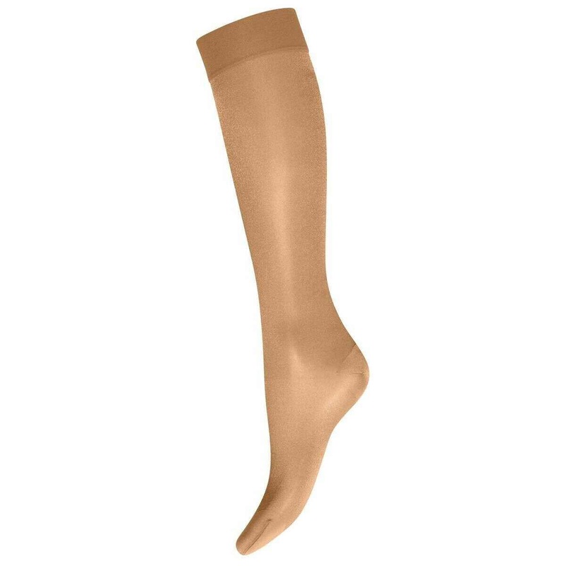 Wolford Pure Energy Vitalizer 30 Denier Knee High Tights – Gobi Beige