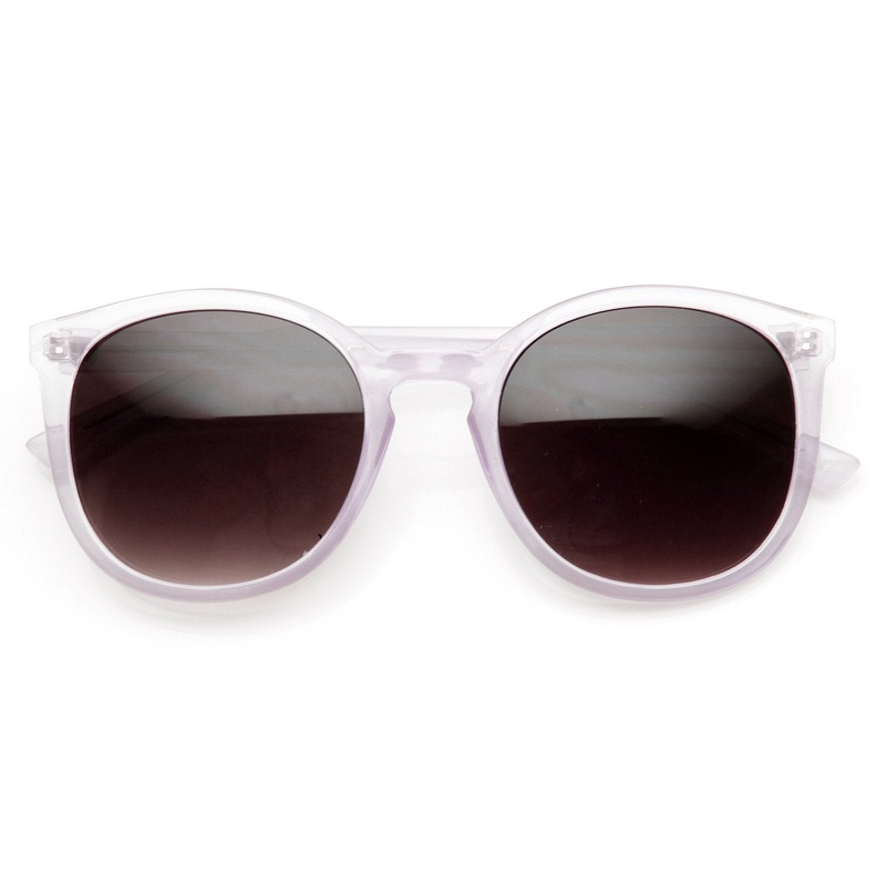 + Plus “Ava” Retro Indie Fashion Round P3 Key Hole Sunglasses