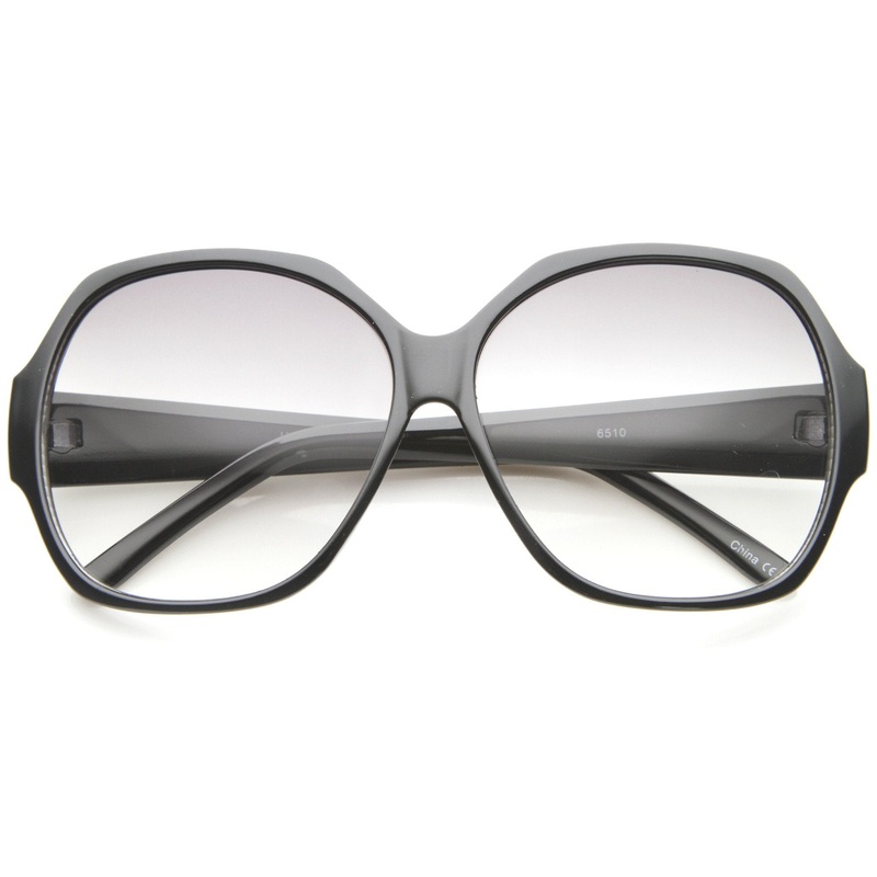 Women’s Retro 1950’s Oversize Gradient Lens Sunglasses A140