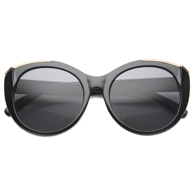 Women’s Retro Oversize Cat Eye Gradient Lens Sunglasses A009
