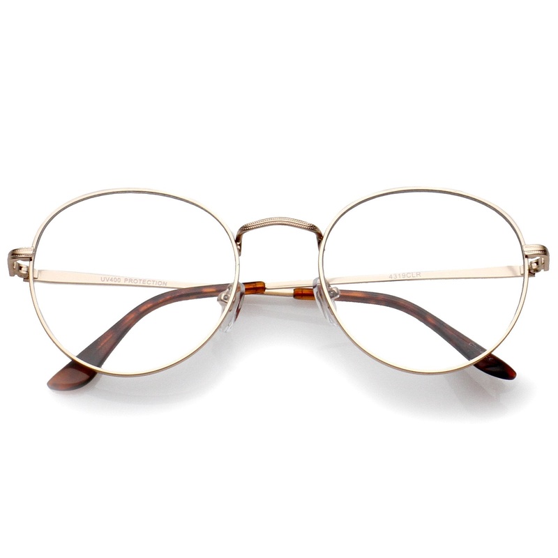 Vintage Dapper 1920’s Clear Lens Spectacle Glasses C135