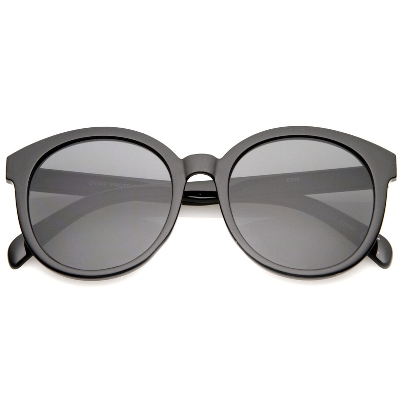 Women’s Retro Round Horned Rim Sunglasses A467