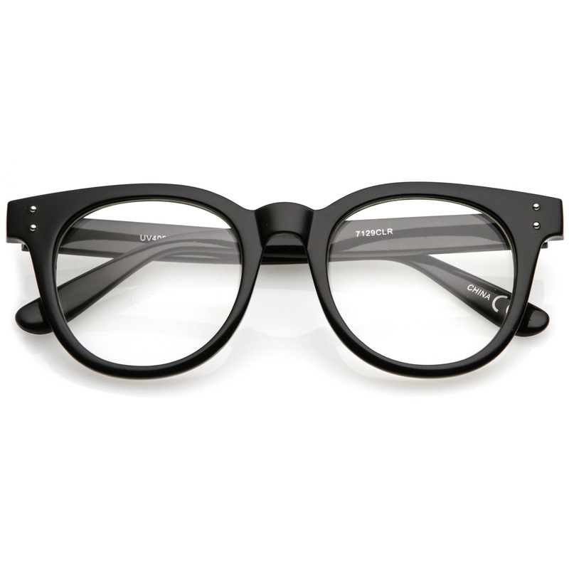 Retro Dapper Hipster Indie Horned Rim Clear Lens Glasses C388
