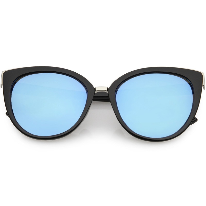 Women’s Retro 1950’s Oversize Thin Cat Eye Sunglasses C840