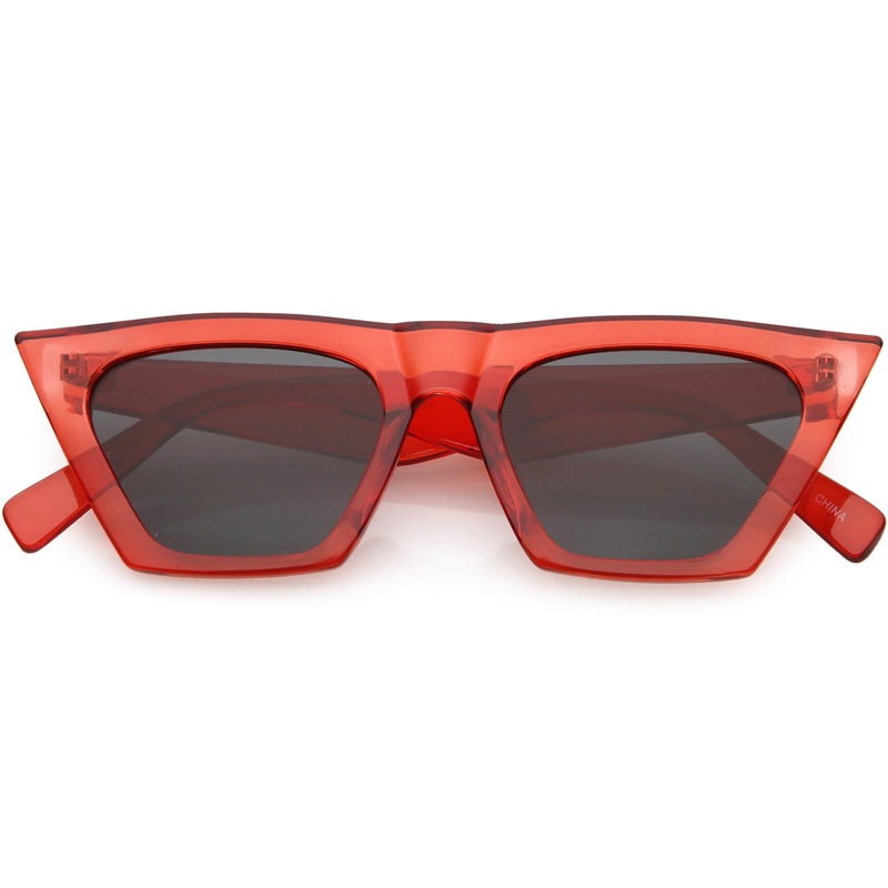 Women’s Retro Oversize Wide Pointed Cat Eye Sunglasses C921