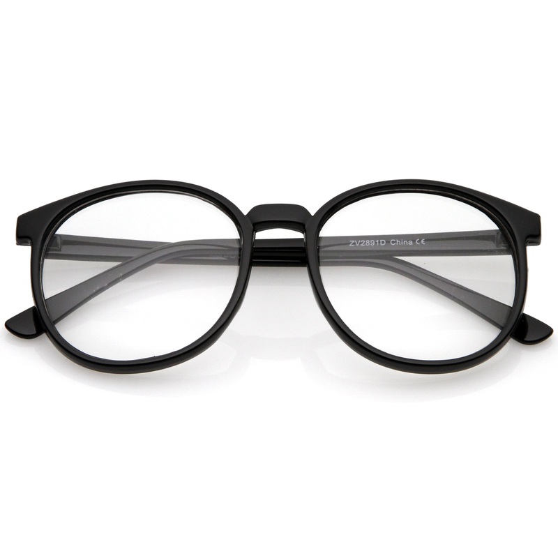 Dapper Round Clear Lens P-3 Glasses 2891