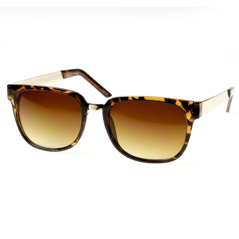 Premium Hipster Premium Metal Arm Horned Rim Glasses 8632