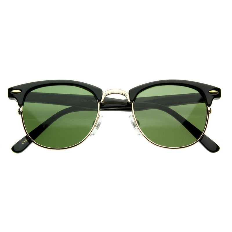 Womens Celebrity  Vintage Half Frame Sunglasses 2947