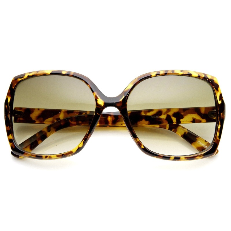 Womens Designer Inspired Square Frame Sunglasses 8951