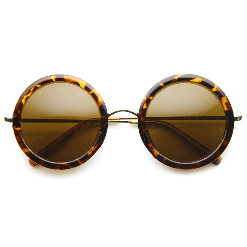 Womens Sunglasses Designer Inspired Round Frames 8907
