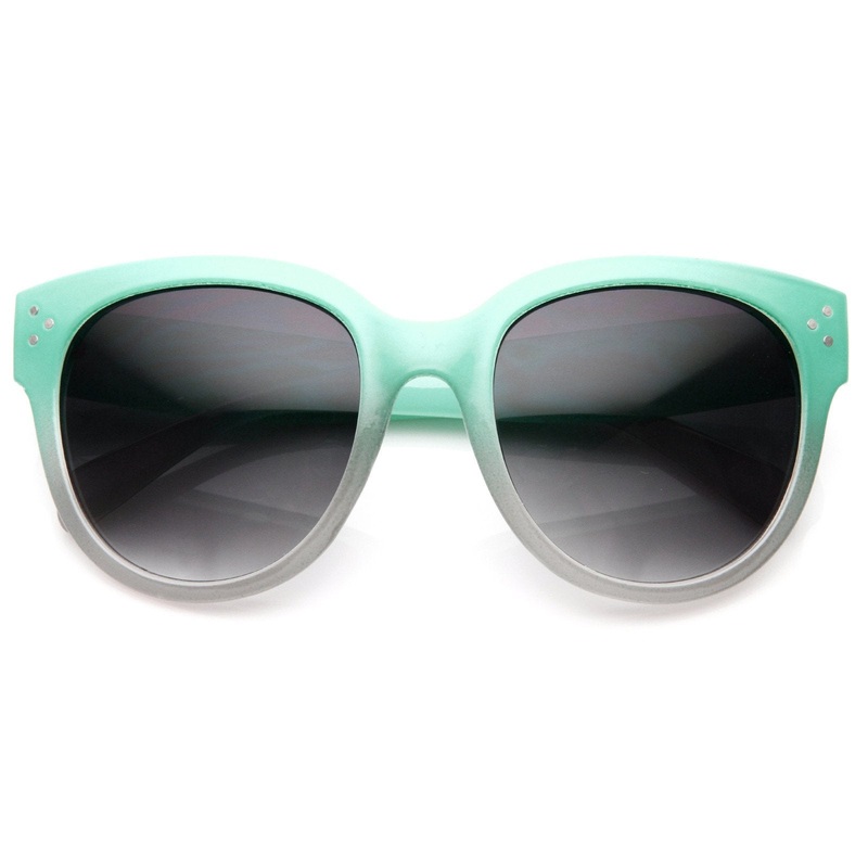 Womens Sunglasses Oversize Two Tone Shades 8917