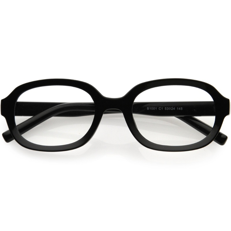 Classic Basic Lifestyle Dapper Inspired Oval Blue Light Glasses D091