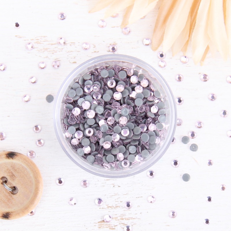 Hot Fix Rhinestones – SS10 – Rose – 1440 stones