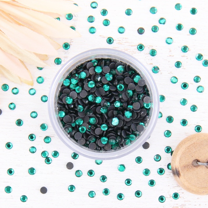 Hot Fix Rhinestones-SS16-Emerald – 720 stones