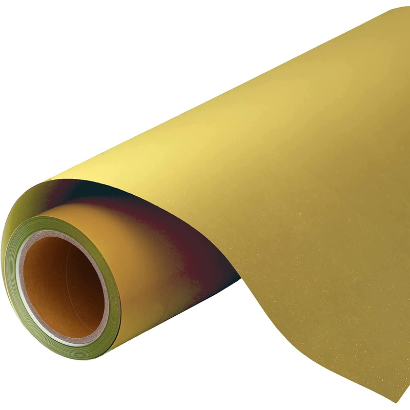 Puff 3D Heat Transfer Vinyl Film Gold 20″ By The Yard