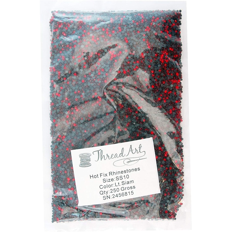 SS10 Lt Siam Rhinestones Bulk 250 Gross