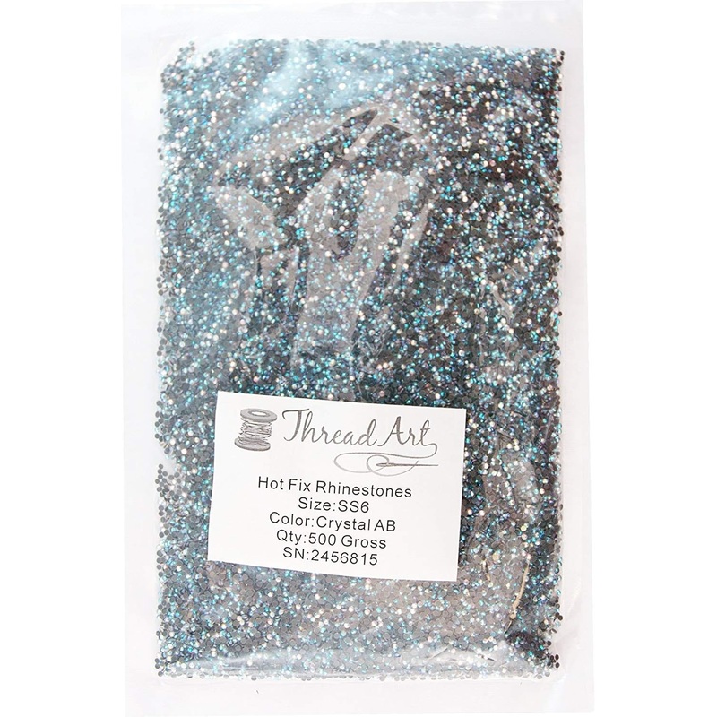 SS6 Crystal AB Rhinestones Bulk 500 Gross