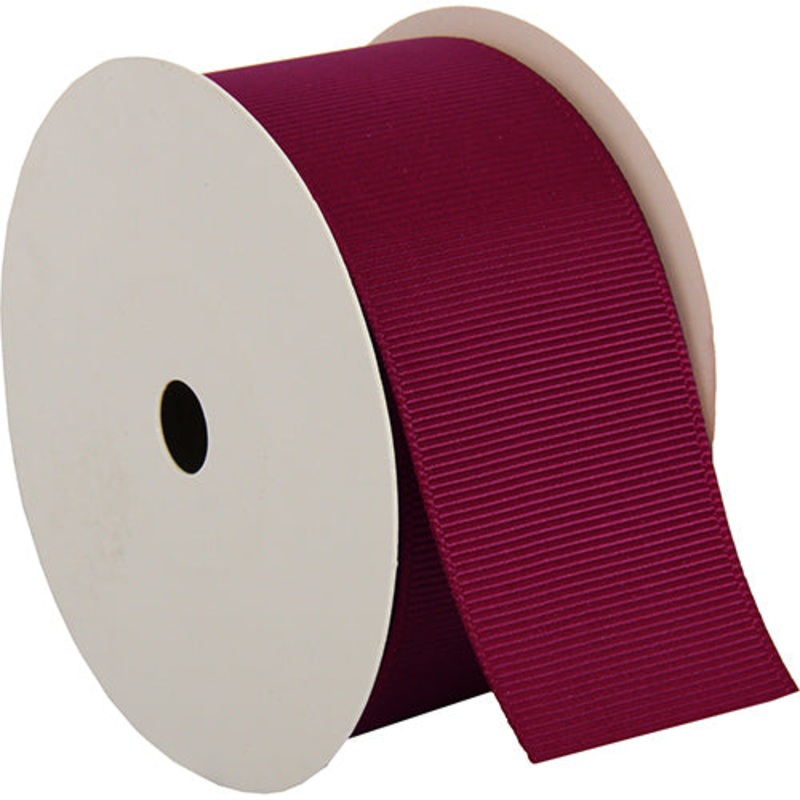 Grosgrain Ribbon 1 1/2″ – 10 Yards – Burgundy