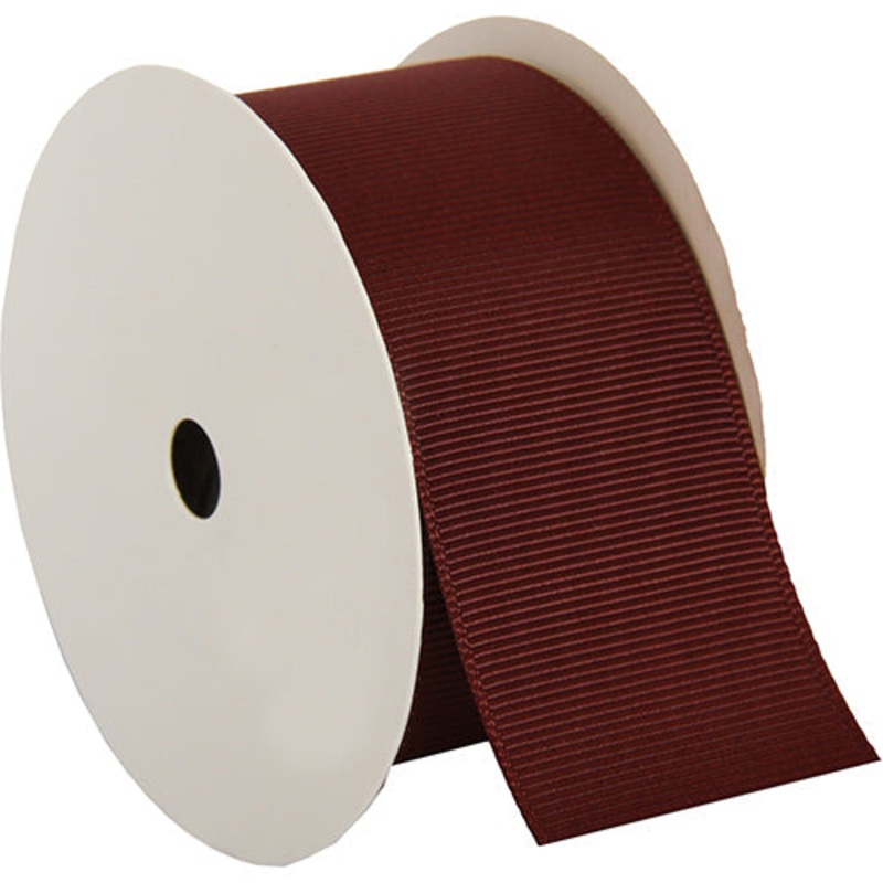 Grosgrain Ribbon 1 1/2″ – 10 Yards – Chocolate