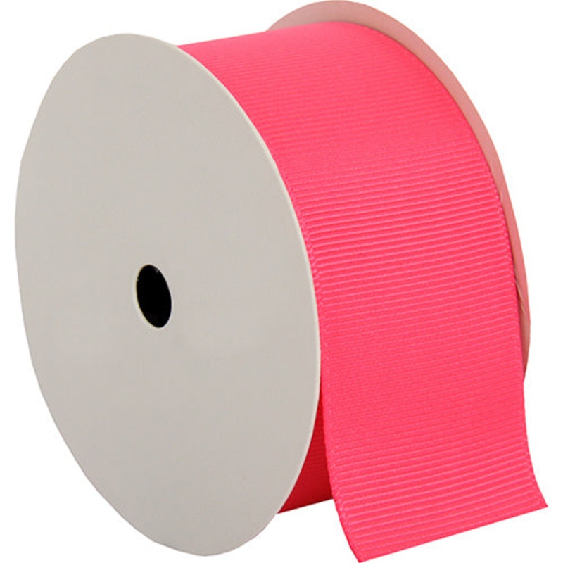 Grosgrain Ribbon 1 1/2″ – 10 Yards – Hot Pink