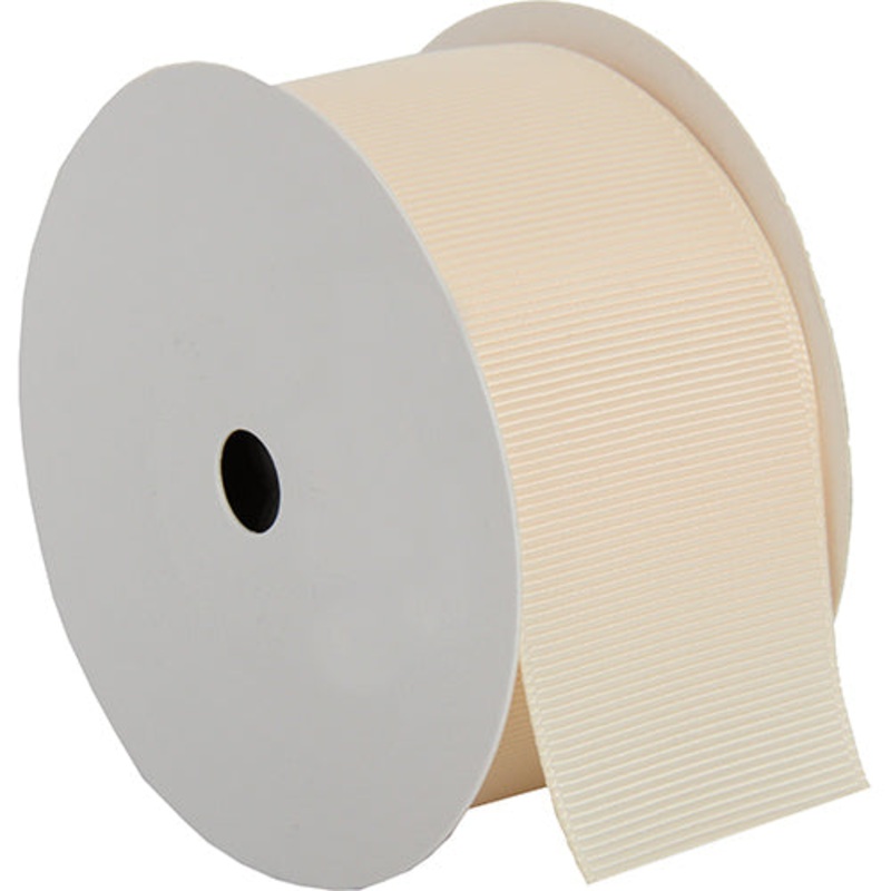Grosgrain Ribbon 1 1/2″ – 10 Yards – Natural