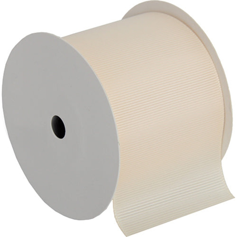 Grosgrain Ribbon 2 1/4″ – 10 Yards – Natural