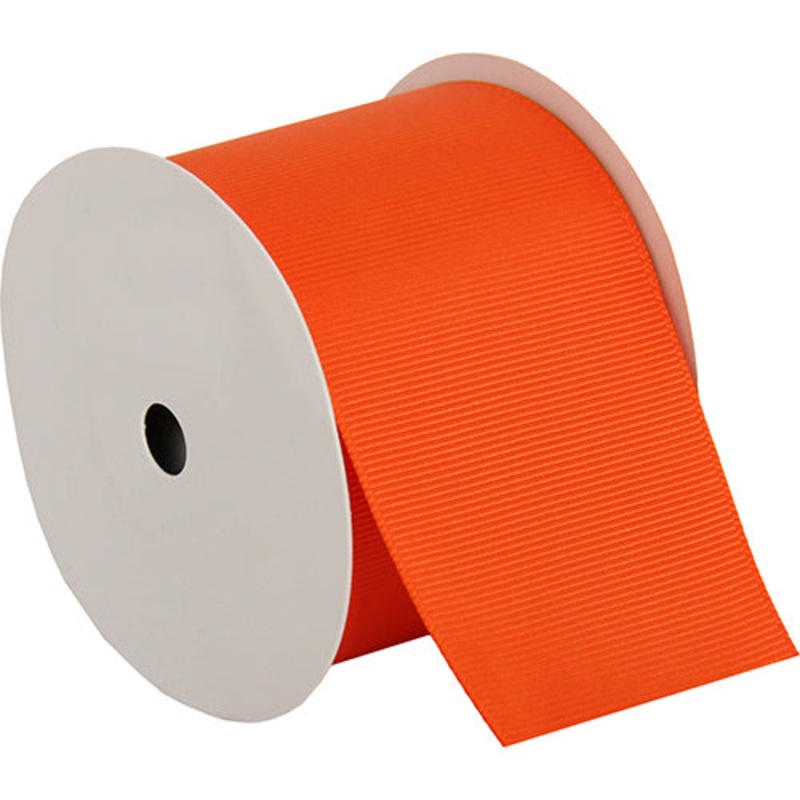 Grosgrain Ribbon 2 1/4″ – 10 Yards – Orange