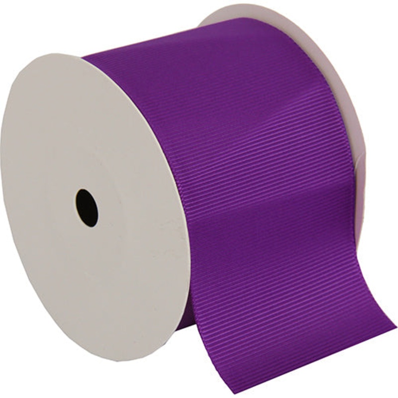 Grosgrain Ribbon 2 1/4″ – 10 Yards – Purple